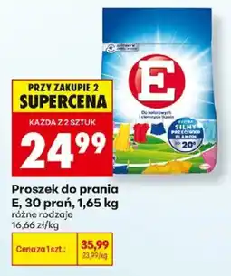 Biedronka Proszek do prania E oferta