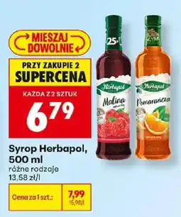 Biedronka Syrop Herbapol oferta