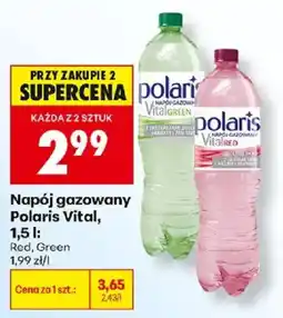 Biedronka Napój gazowany Polaris Vital oferta