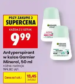 Biedronka Antyperspirant w kulce Garnier Mineral oferta