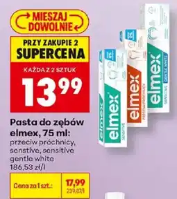 Biedronka Pasta do zębów elmex oferta