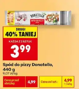 Biedronka Spód do pizzy Donatello oferta