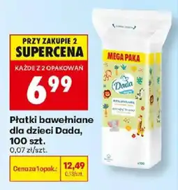 Biedronka Płatki bawełniane dla dzieci Dada oferta