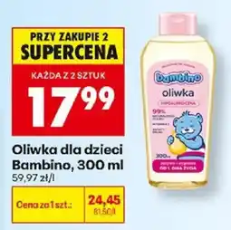 Biedronka Oliwka dla dzieci Bambino oferta