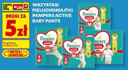 Biedronka Pieluchomajtki Pampers Active Baby Pants oferta