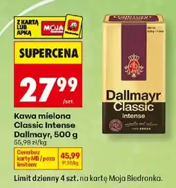 Biedronka Kawa mielona Classic Intense Dallmayr oferta