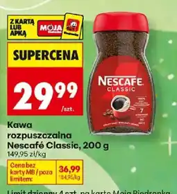 Biedronka Kawa rozpuszczalna Nescafé Classic oferta