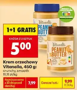 Biedronka Krem orzechowy Vitanella oferta
