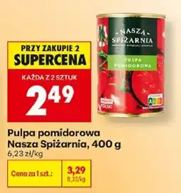 Biedronka Pulpa pomidorowa Nasza Spiżarnia oferta