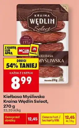 Biedronka Kiełbasa Myśliwska Kraina Wędlin Select oferta