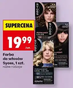 Biedronka Farba do włosów Syoss oferta