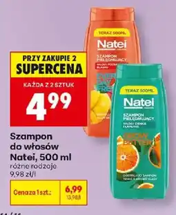 Biedronka Szampon do włosów Natei oferta