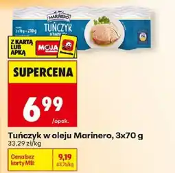 Biedronka Tuńczyk w oleju Marinero oferta