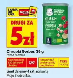 Biedronka Chrupki Gerber oferta