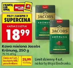 Biedronka Kawa mielona Jacobs Krönung oferta