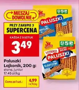 Biedronka Paluszki Lajkonik oferta