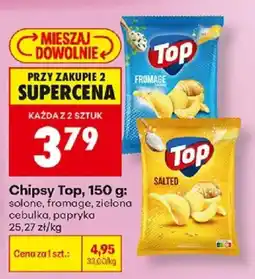 Biedronka Chipsy Top oferta