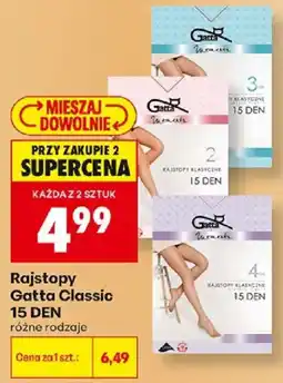 Biedronka Rajstopy Gatta Classic 15 DEN oferta