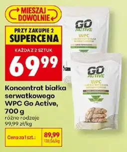 Biedronka Koncentrat białka serwatkowego WPC Go Active oferta
