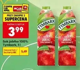 Biedronka Sok jabłko 100% Tymbark oferta