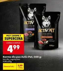 Biedronka Karma dla psa Activ Pet oferta