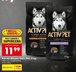 Biedronka Karma dla psa Activ Pet oferta