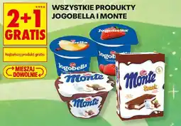Biedronka Wszystkie produkty Jogobella i monte oferta