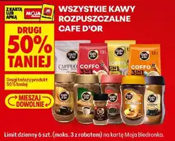 Biedronka Kawy rozpuszczalne Cafe d'Or oferta