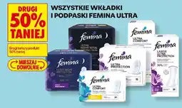 Biedronka Wszystkie wkładki i podpaski Femina Ultra oferta