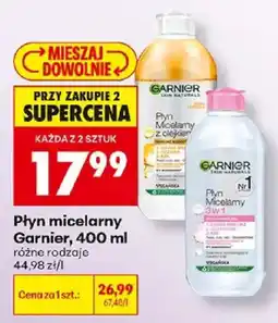Biedronka Płyn micelarny Garnier oferta