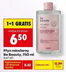 Biedronka Płyn micelarny Be Beauty oferta