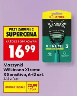 Biedronka Maszynki Wilkinson Xtreme 3 Sensitive oferta