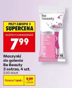 Biedronka Maszynki do golenia Be Beauty oferta