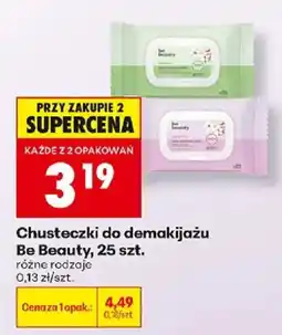 Biedronka Chusteczki do demakijażu Be Beauty oferta