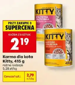 Biedronka Karma dla kota Kitty oferta