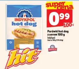 Topaz Express Parówki hot dog Indykpol oferta