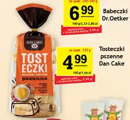 Gram Market Tosteczki pszenne Dan Cake oferta