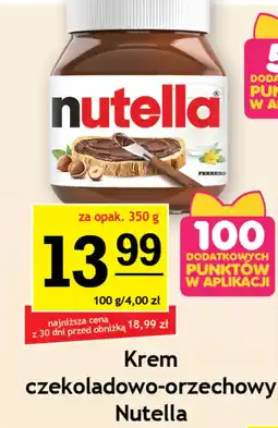 Gram Market Krem czekoladowo-orzechowy Nutella oferta