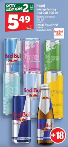 Topaz Express Napój energetyczny Red Bull oferta