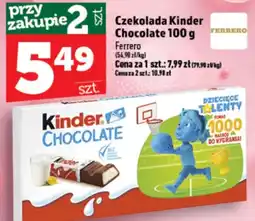 Topaz Express Czekolada Kinder Chocolate oferta