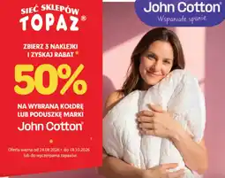 Topaz Express Kołdrę lub poduszkę marki John Cotton oferta