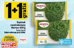 Topaz Express Szpinak rozdrobniony Hortex oferta