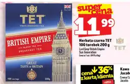 Topaz Express Herbata czarna TET oferta