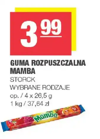 Guma Rozpuszczalna Mamba