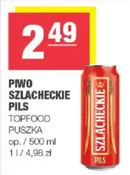EuroSPAR Piwo Szlacheckie Pils oferta