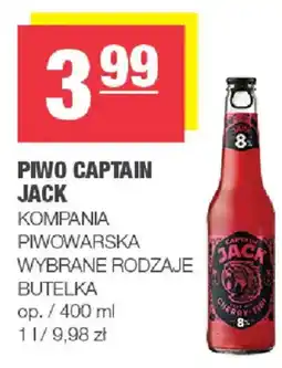 EuroSPAR Piwo Captain Jack oferta
