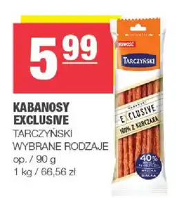 EuroSPAR Kabanosy Exclusive Tarczyński oferta