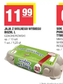 EuroSPAR Jaja z wolnego wybiegu Rozm. L Czachorowski oferta