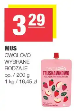 EuroSPAR MUS OWOLovo WYBRANE RODZAJE oferta