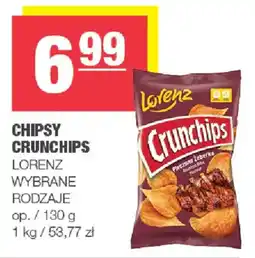 EuroSPAR Chipsy Crunchips Lorenz Wybrane Rodzaje oferta